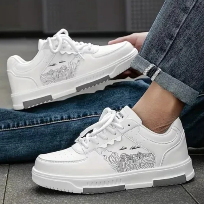 Men's Streetwear Pro High Style's Top Platform Casual Shoe / Sneaker For Men